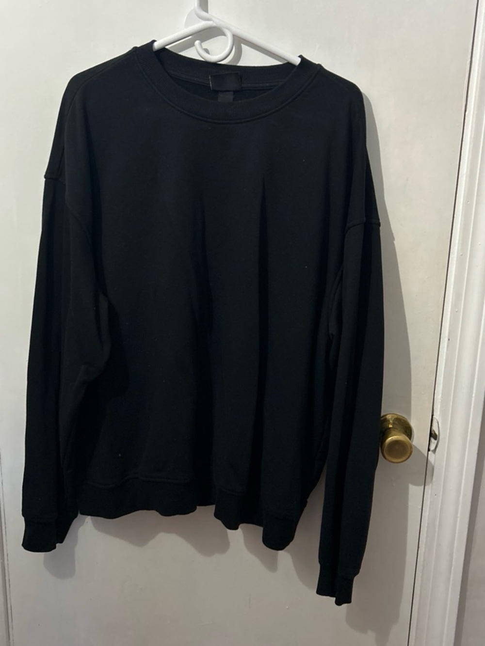 H&M Black Crewneck Sweater - Men's